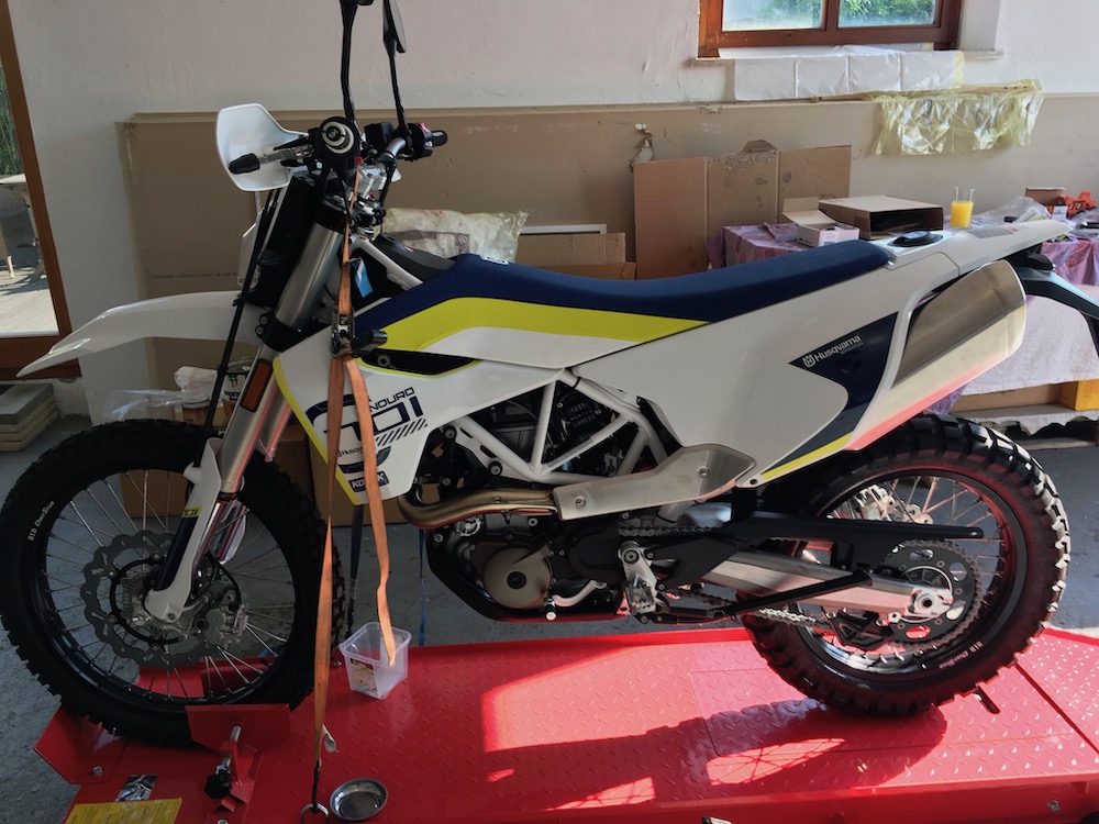 Und wieder ein Umbau Husqvarna 701